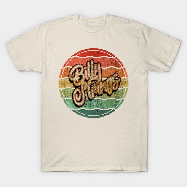 Retro Vintage Billy Strings T-Shirt by Electric Tone